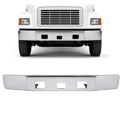 Chrome front bumper assembly - front,